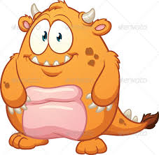 Image result for orange monster