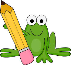 Image result for education frog clipart