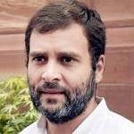 Posters Amethi depict Rahul Gandhi