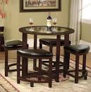 Round dining table and chairs Dubai