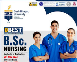 Image of D Best B. Sc. Nursing Result & Counselling Desh Bhagat University