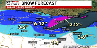 FIRST ALERT: Heavy snow and strong winds tonight