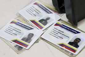 Resultado de imagen para carnet de la patria