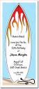 Surfboard invitations