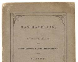 Cover van het boek Max Havelaar door Multatuli