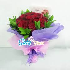 Image result for karangan bunga mawar biru