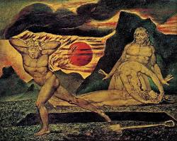 Image of William Blake  The Murder of Abel