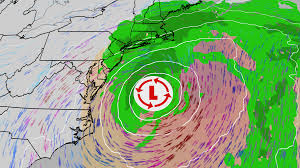 Nor’easter bringing coastal flooding and high winds to New York and New Jersey