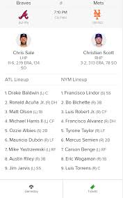 Drake Baldwin leads off in Mets series finale