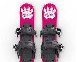 Gambar Ski boots and snowboard boots