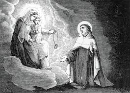 Св. Симон Сток получает Скапулярий