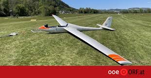 Segelflugzeug bei Start abgestürzt