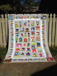 Résultat de recherche d'images pour "wonky town quilt"