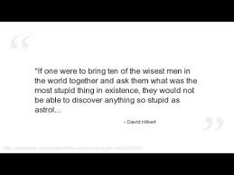 David Hilbert Quotes - YouTube via Relatably.com