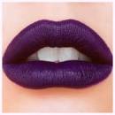 Matte purple lipstick