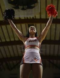 Image result for vt cheerleader