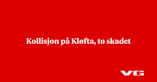 Kollisjon ved Kløfta, to til sykehus