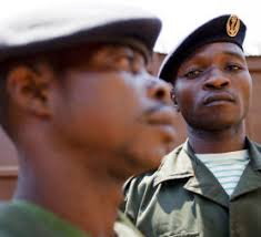 Congo soldiers and former rapists Sergeant Jean Ngoy Wa Kasongo and sergeant Joseph Kilanga from (. Enable JavaScript to play video. - 10_drcrapes_k