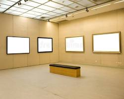 Image de art gallery interior luxury minimalist paris high quality royalty free