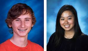 They are Elvis Ramic and Jacqueline Chung. The criteria for selection are academics, service, citizenship, and leadership, and a minimum GPA of 3.0. - march_som_590