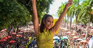 Veja fotos da estreia de Ivete Sangalo no carnaval de rua do Rio de Janeiro