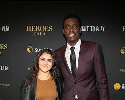 Image of Pascal Siakam and his girlfriend