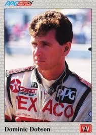 1991 All World Indy #34 Dominic Dobson Front - 68156-34Fr