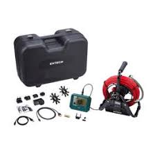 Extech HDV750 Videoscope Plumbing Kit, Camera, Plumbing ...