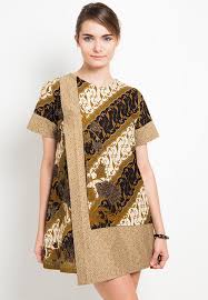 Model Dress Batik Modern Untuk Pesta Terbaru