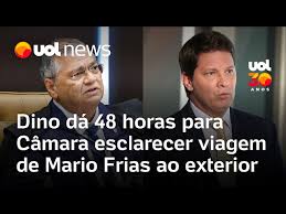 Dino dá 48 horas para Câmara esclarecer viagem de Mario Frias ao exterior