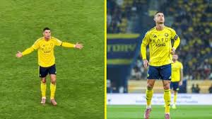 Cristiano Ronaldo rages as goal ruled out in front of ex-Manchester United teammate to put 15-year streak at risk