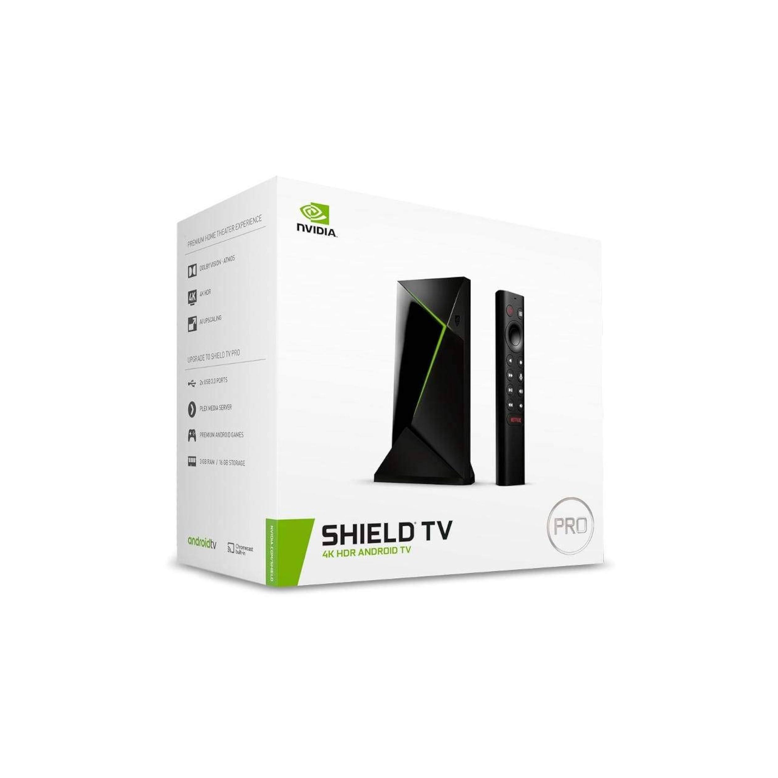 NVIDIA SHIELD Android TV Pro 4K HDR Streaming Media Player High
