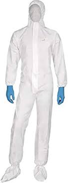 Delta Plus DT115 Disposable Overalls with Hood, 5/6 Type ...