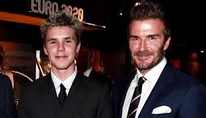 Cruz Beckham cheers on dad David ahead of Inter Miami’s historic stadium debut