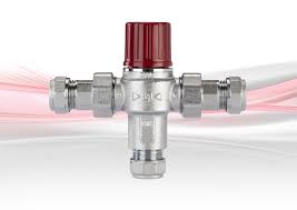 D1088 Thermostatic Mixing Valve - Chrome Plated Brass ...