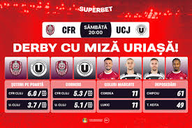Derby în Gruia: CFR și „U” se luptă cu gândul la play-off!