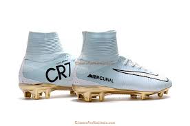 Best Shoes For 2017 Cr7 Mercurial White Gold