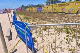 MPF recomenda proteção da restinga contra pisoteios em eventos musicais na orla de Matinhos (PR)
