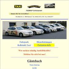 Webseiten-Vorschau, Website von <b>Michael Schimanski</b>, Taxi - www.taxi-schimanski.de
