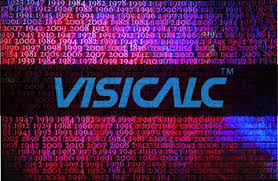 Resultado de imagen para 1979 VisiCalc