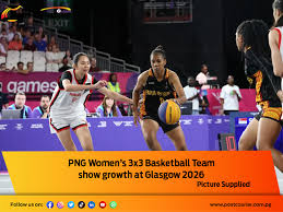 PNG Women’s 3×3 Basketball Team show growth at Glasgow 2026