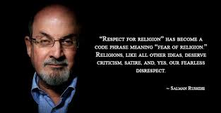 Salman Rushdie - Quote on Religion - Imgur via Relatably.com