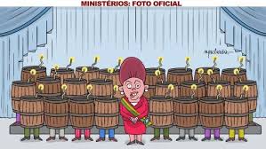 Resultado de imagem para charges - pronunciamento presidente e os ministros