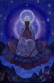 Image result for mother mary, quan yin, green and white tara