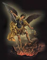 Image result for michael the archangel vs lucifer