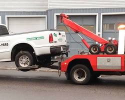 تصویر wheel lift tow truck