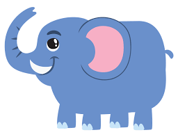 Image result for free clipart pink elephant