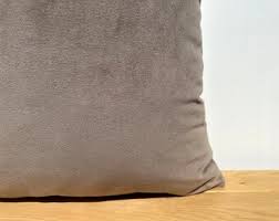 Taupe Brown Velvet Pillow Cover for Couch, Light Brown Euro Sham, Velvet Throw Pillow 22x22, Taupe Lumbar Pillow 14x20, Large Boho Cushion - Etsy