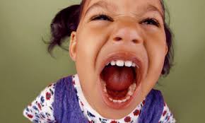 It was one of those days, writes Anthony Watt; but were the tantrums due to being adopted? - Girl-screaming-007