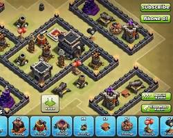 Clash of Clans 9. Seviye Anti3 Yıldız Düzeni resmi